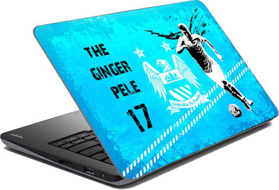 Vprint The Ginger Pele Vinyl Laptop Skin Compatible for 13 inch(Theme: Sports)