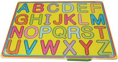 

WE-BLINK Generic Wooden Alphabet Tracing Boards(Multicolor)