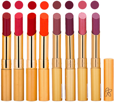 

Rythmx Slim Lipstick 8 Pcs Combo Set 31(Multicolor,)