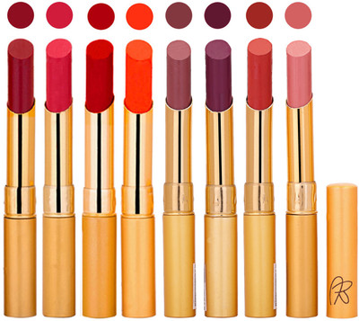 

Rythmx Slim Lipstick 8 Pcs Combo Set 32(Multicolor,)