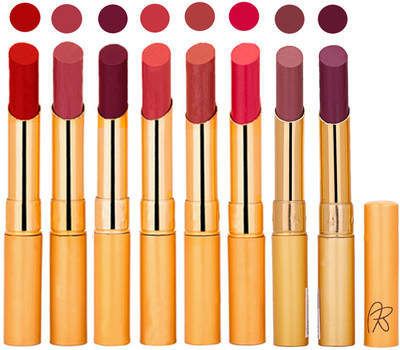 

Rythmx Slim Lipstick 8 Pcs Combo Set 87(Multicolor,, 17.6 g)