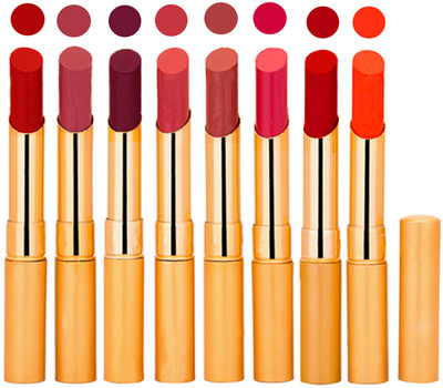 

Rythmx Slim Lipstick 8 Pcs Combo Set 86(Multicolor,)