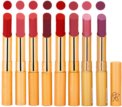 

Rythmx Slim Lipstick 8 Pcs Combo Set 41(Multicolor,, 17.6 g)