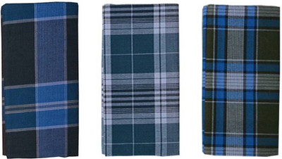 Earth Ro System Checkered Multicolor Lungi