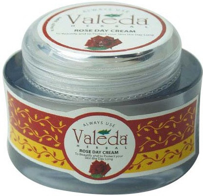 

Valeda Herbal Rose Day Cream with 'Wheat Germ Oil' - To Beautify & to Protect Your Skin the Day Long(30 g)