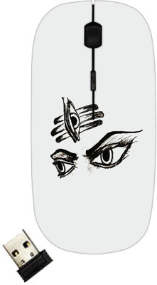 

Blutec 8023-13306 Wireless Optical Mouse(USB, Multicolor)