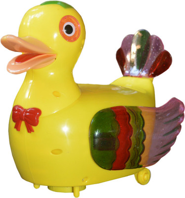 

Nana Creation Egg Laying Battery Operated Duck With Special Lights For Kids(Yellow)