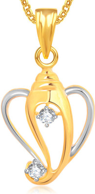 AMAAL Amaal God Pendant With Chain Gifts Jewellery Set Brass, Yellow Gold Cubic Zirconia, Diamond Alloy Pendant GP308 Gold-plated Cubic Zirconia Alloy Pendant AMAAL Amaal God Pendant With Chain Gifts Jewellery Set Brass, Yellow Gold Cubic Zirconia, Diamond Alloy Pendant GP308 Gold-plated Cubic Zirconia Alloy Pendant