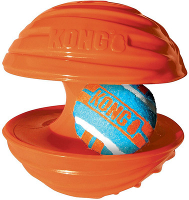 

Kong Kong Rambler Ball (Large) Rubber Treat Dispensing Toy For Dog