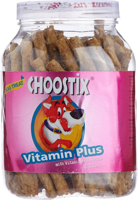 

Choostix Vitamin Plus Chicken Dog Treat(1.3 kg, Pack of 2)