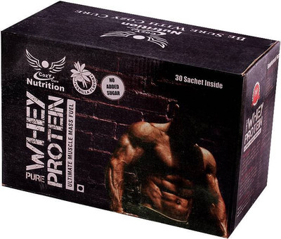 

Cozy Cure Nutrition (30 Daily Packs) Pure Whey Protein(1050 g, Vanilla)