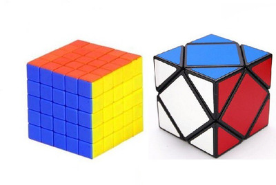 

Mayatra's Combo Of Shengshou 3x3x3 Square Puzzle Cube & 4x4 Speed Stickerless Move Freely Cube (2 Pcs)(2 Pieces)