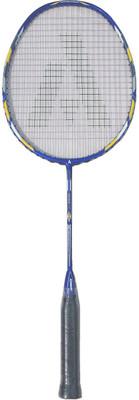 

ASHAWAY Duralite Blue, Yellow, White Strung Badminton Racquet(G2 - 3.75 Inches, 77 g), Blue;white;yellow