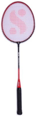 

Silver's Pro-570 Red, Black Strung Badminton Racquet(G3 - 3.5 Inches, 95 g), Black;red