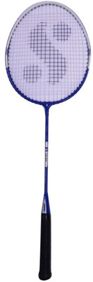 

Silver's Sb-818 Blue, Silver Strung Badminton Racquet(G3 - 3.5 Inches, 95 g)