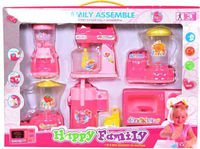 

Emob Happy Large Size Family Household Every Style Kitchen Appliances with Real Working Without Battery