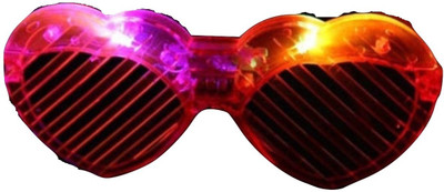 

Funcart Led Red Shutter Heart glasses