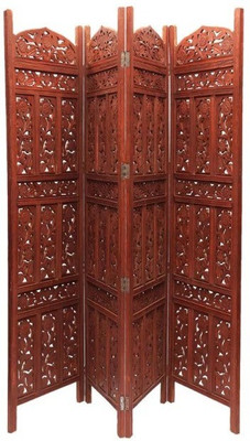 

Onlineshoppee Brown Sheesham Wood Solid Wood Decorative Screen Partition(Free Standing, Finish Color - Brown)