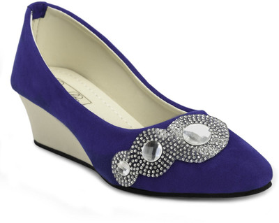 

Zachho Women Blue Wedges