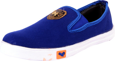 

PISHOPPERS Sneakers For Men(Blue