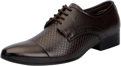 FAUSTO Lace Up For Men(Brown