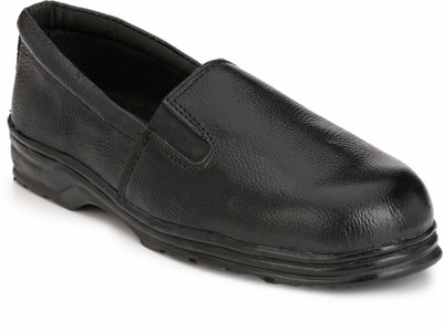 

Kavacha Ladies steel toe safety shoe , S16 Padukas For Women(Black