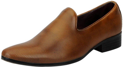 

FAUSTO Slip On For Men(Beige, Teek