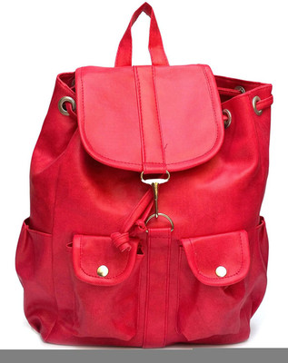 

Rapidcostore Girls Casual Pink Leatherette Sling Bag
