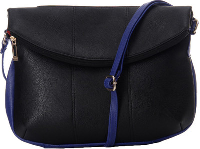 

GLAM DIVA Women Casual Black PU Shoulder Bag