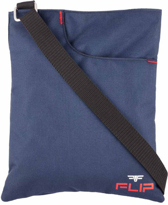 

FLIP Men & Women Casual Blue Polyester Sling Bag