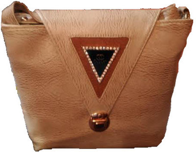 

Rapidcostore Girls Casual Multicolor Leatherette Sling Bag