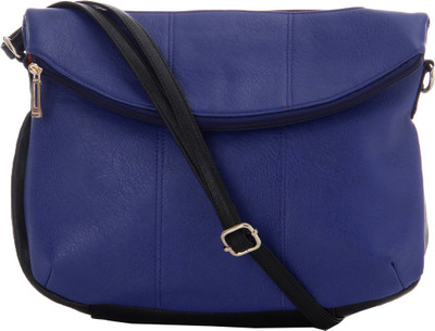 

GLAM DIVA Women Casual Blue PU Shoulder Bag