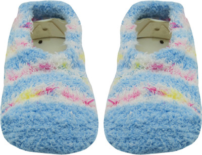 

Neska Moda Baby Boys & Baby Girls Striped Peds/Footie/No-Show, Blue;white