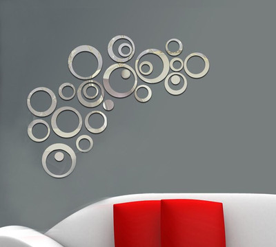 

Naveed Arts  Acrylic Sticker Sticker(Pack of 1, Silver