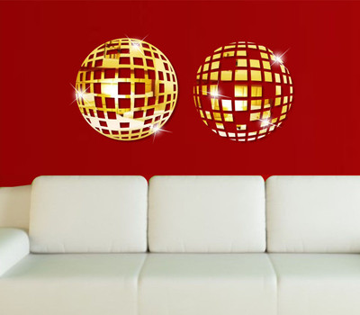 

Naveed Arts  Acrylic Sticker Sticker(Pack of 1, Gold