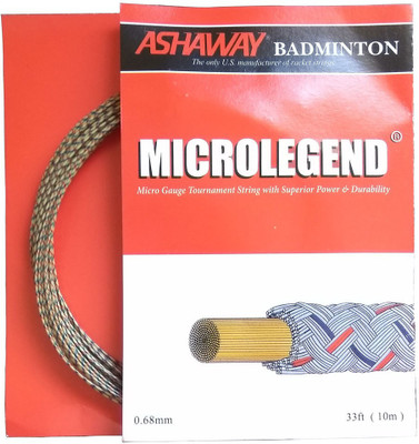 

ASHAWAY Microlegend 0.68 Badminton String - 10 m(Yellow)