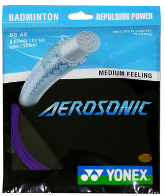 

Yonex Aerosonic 0.61 Badminton String - 10 m(Purple)