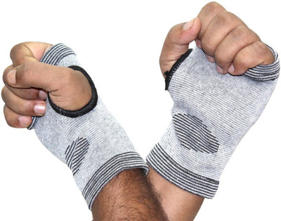 

Shrih Bamboo Charcoal Elastic Palm Wrist Support (M, Multicolor)