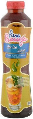 

Pure berry Syrup Peach Ice Tea(750 ml, Pack of 1)