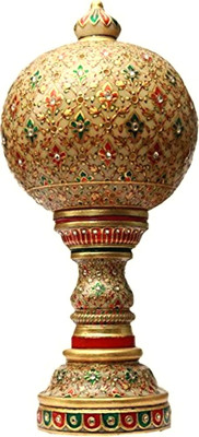 

Lords Creation Original 24K Gold water pasted 18 inch Luxurious Big Night Lamp(45 cm, Gold)