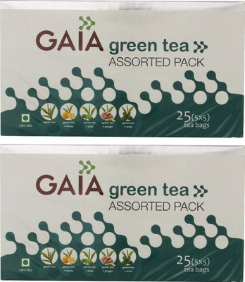 

GAIA Assorted Pack Tulsi Green Tea(50 g, Box)