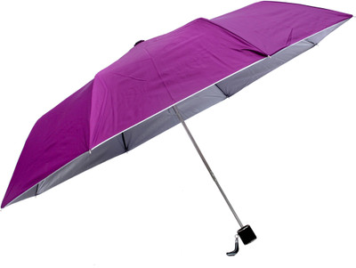 

HOU-DY Nylon 3 Fold Umbrella(Purple)