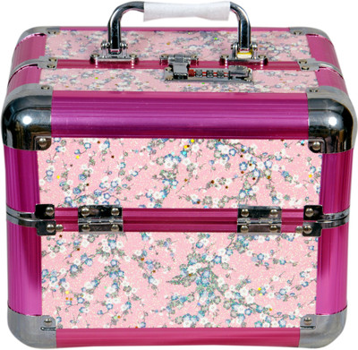 

Bonanza Makeup & Cosmetic Jewelry Vanity Box(Pink)