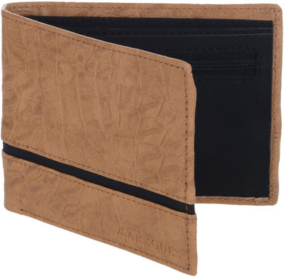 

MARKQUES Men Beige Artificial Leather Wallet(4 Card Slots), Beige-20