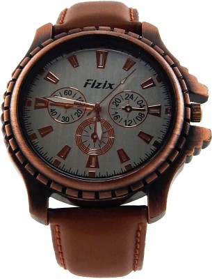 Fizix NBF-I-Beige Analog Watch  - For Men   Watches  (Fizix)