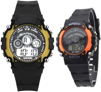 Creator Yellow and Orange(Very May Colours) Sports Digital Watch  - For Boys & Girls   Watches  (Creator)