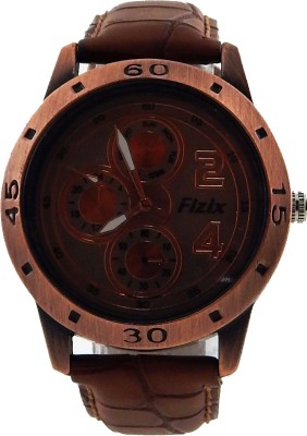 Fizix NBF-G-Gold Analog Watch  - For Men   Watches  (Fizix)