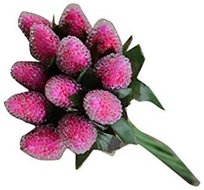 

Futaba Pink Wild Flower Artificial Flower(2 inch, Pack of 1)