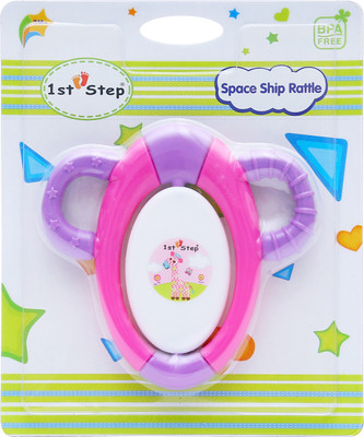 

1st Step Space Ship Rattle Rattle(Pink, Purple)