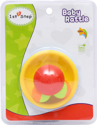 

1st Step Mushroom Tumbler Rattle(Yellow, Red)